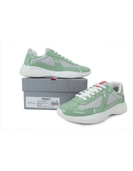 Prada Americas Cup Patent Light Green