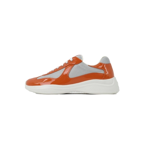 Prada Americas Cup Patent Orange