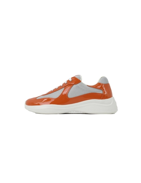 Prada Americas Cup Patent Orange