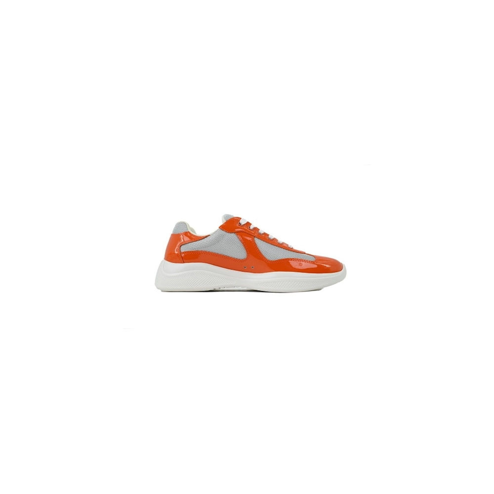 Prada Americas Cup Patent Orange