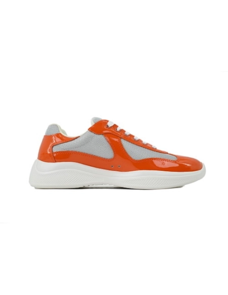 Prada Americas Cup Patent Orange