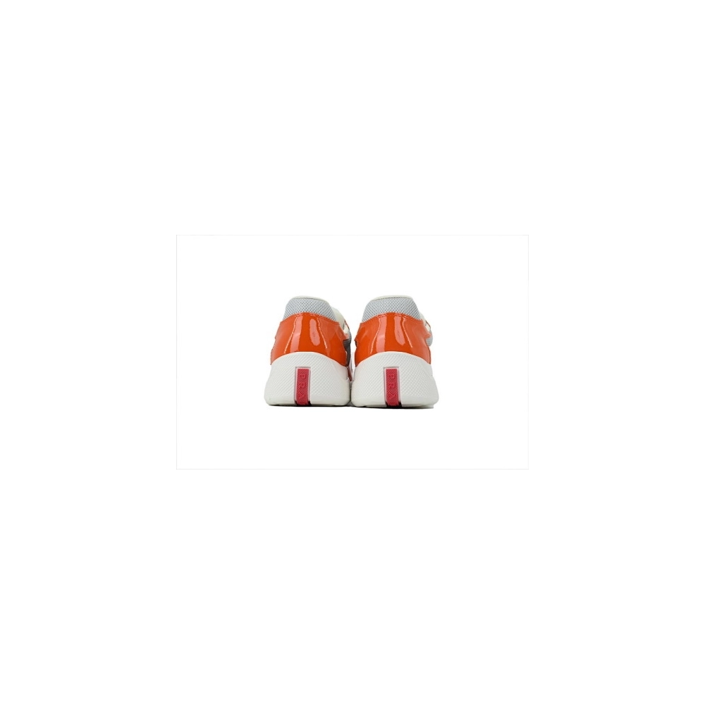 Prada Americas Cup Patent Orange