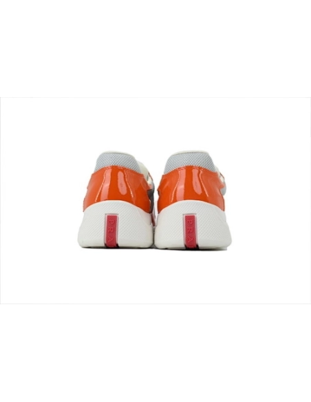 Prada Americas Cup Patent Orange