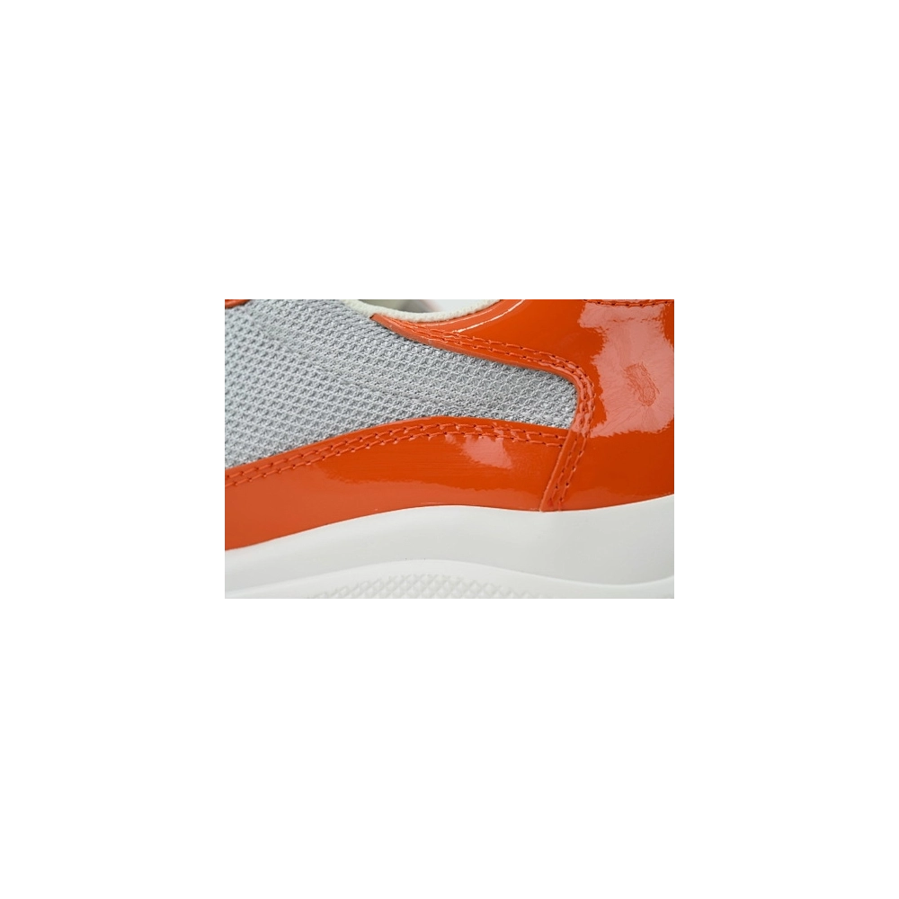 Prada Americas Cup Patent Orange