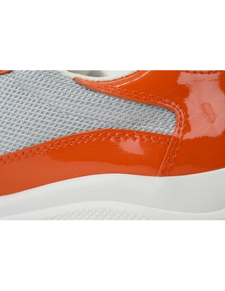 Prada Americas Cup Patent Orange