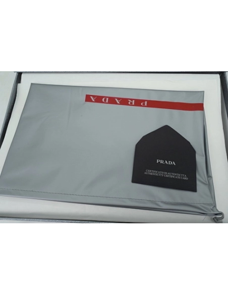 Prada Americas Cup Patent Wine Red