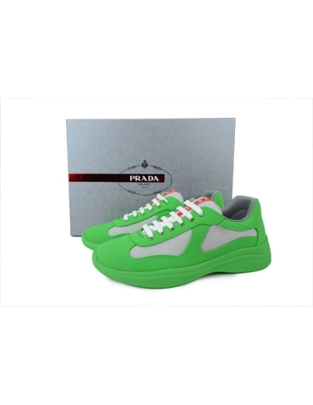 Prada Americas Cup Rubber Fluorescent Green