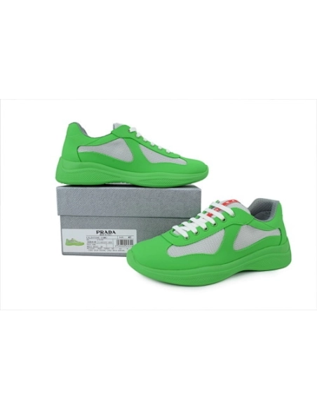 Prada Americas Cup Rubber Fluorescent Green