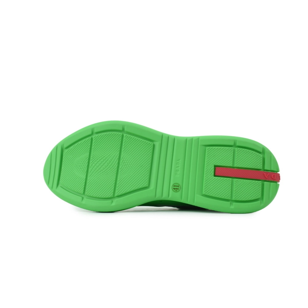 Prada Americas Cup Rubber Fluorescent Green