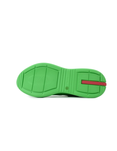 Prada Americas Cup Rubber Fluorescent Green