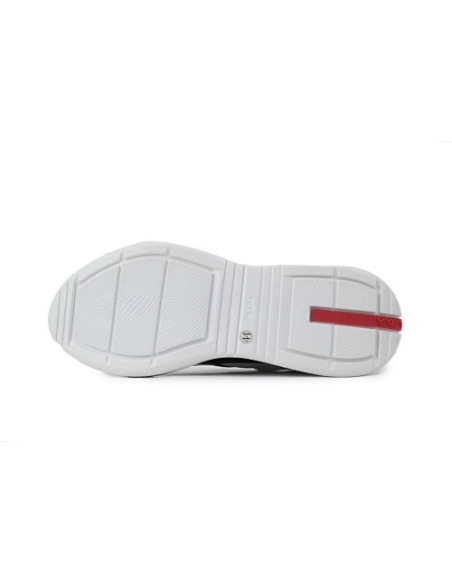 Prada Americas Cup Patent Black and White
