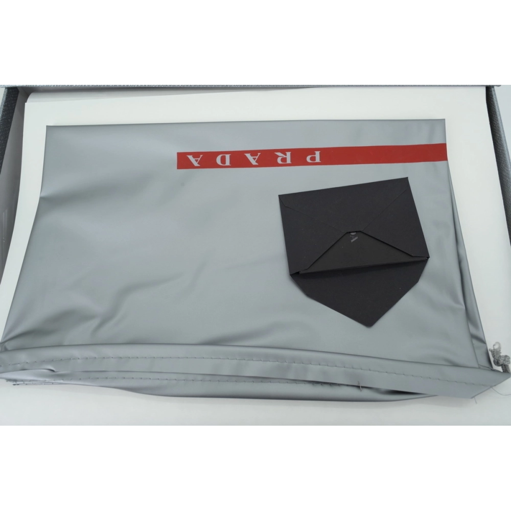 Prada Americas Cup Patent Black and White