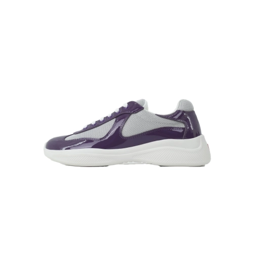 Prada Americas Cup Patent Purple and Silver