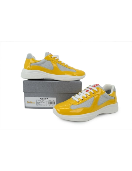 Prada Americas Cup Patent Yellow