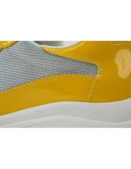 Prada Americas Cup Patent Yellow
