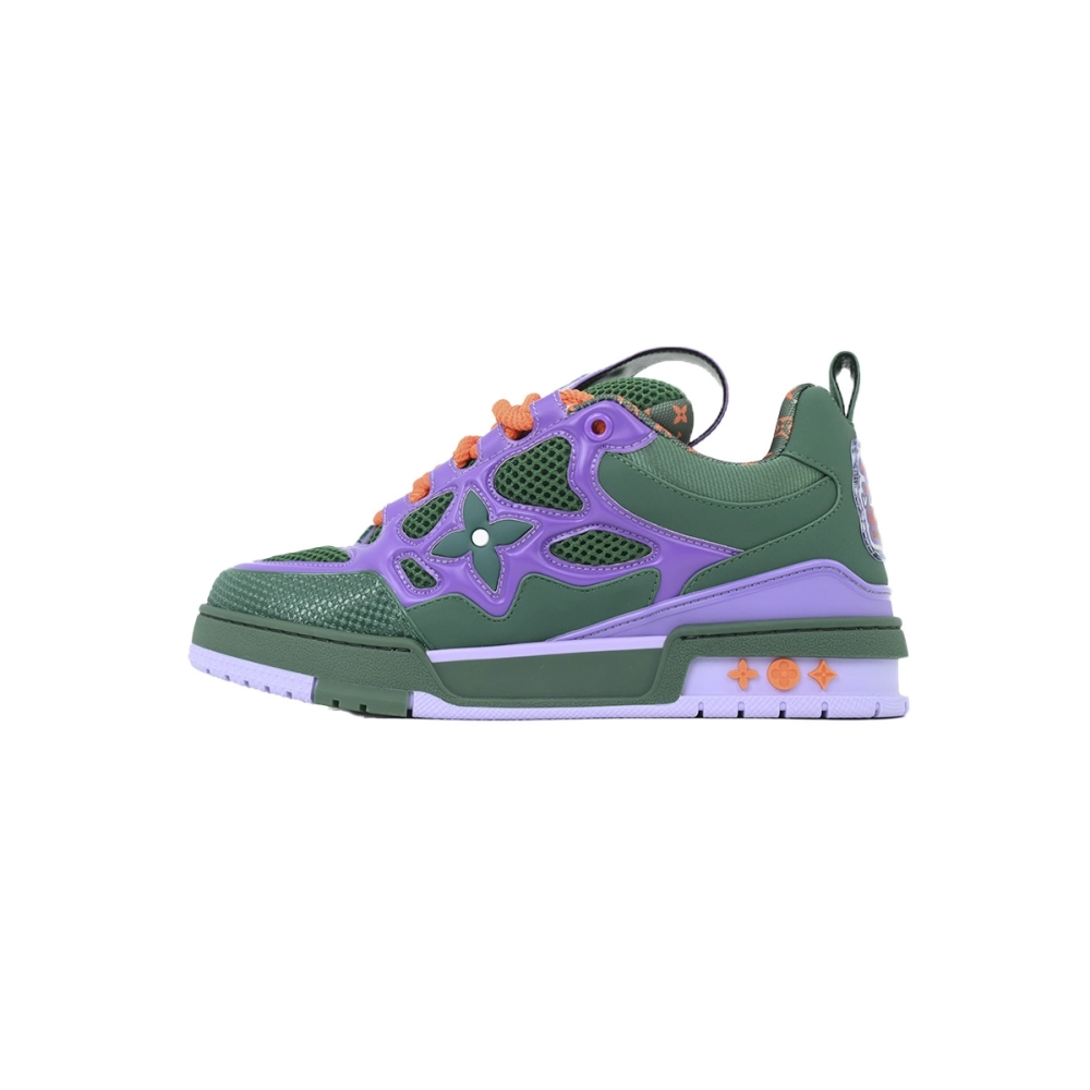 Louis Vuitton LV Skate Sneaker Green Purple