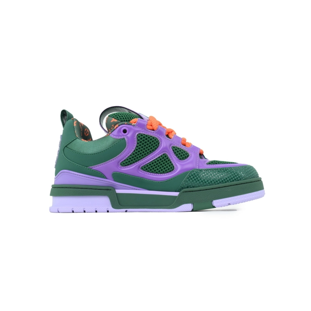Louis Vuitton LV Skate Sneaker Green Purple
