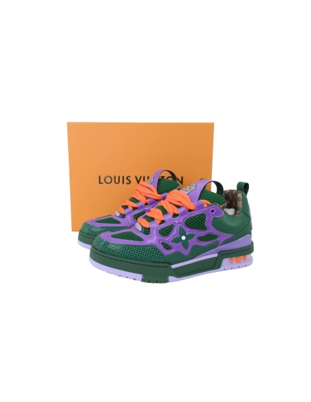 Louis Vuitton LV Skate Sneaker Green Purple