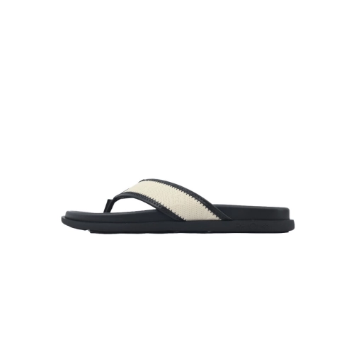 Louis Vuitton Flip Flop Sandal Black And Beige