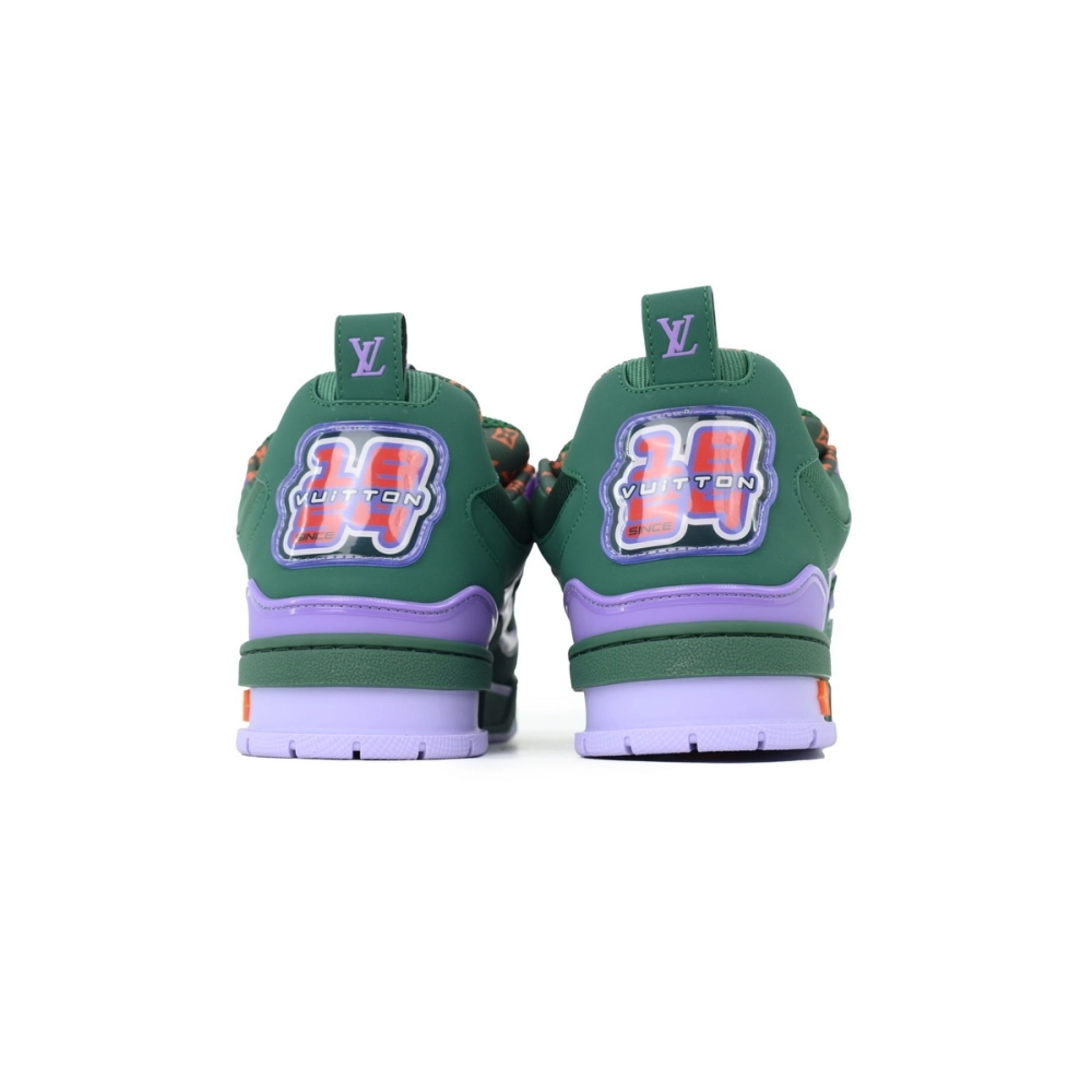 Louis Vuitton LV Skate Sneaker Green Purple