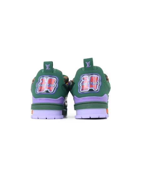 Louis Vuitton LV Skate Sneaker Green Purple