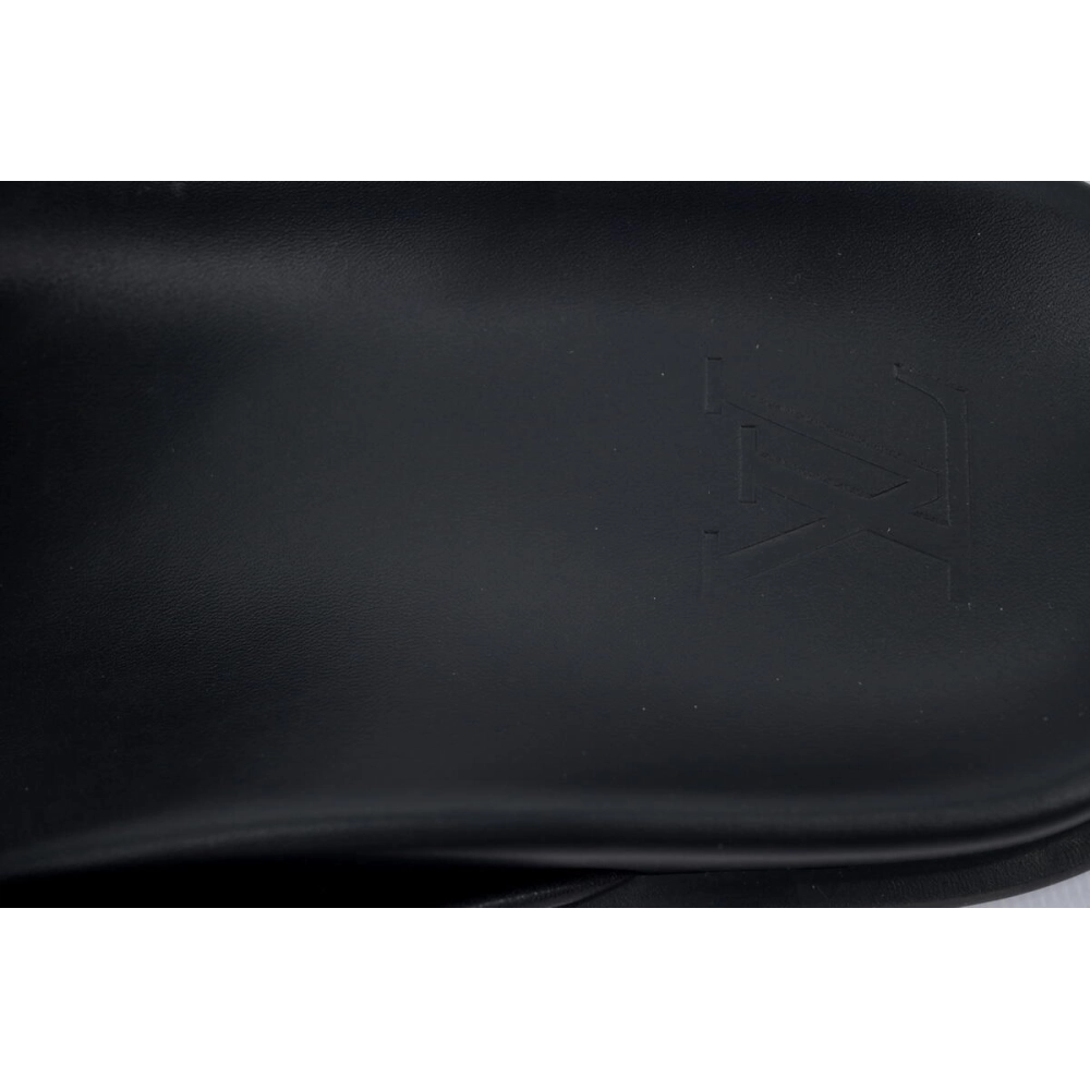 Louis Vuitton Flip Flop Sandal Black And Red