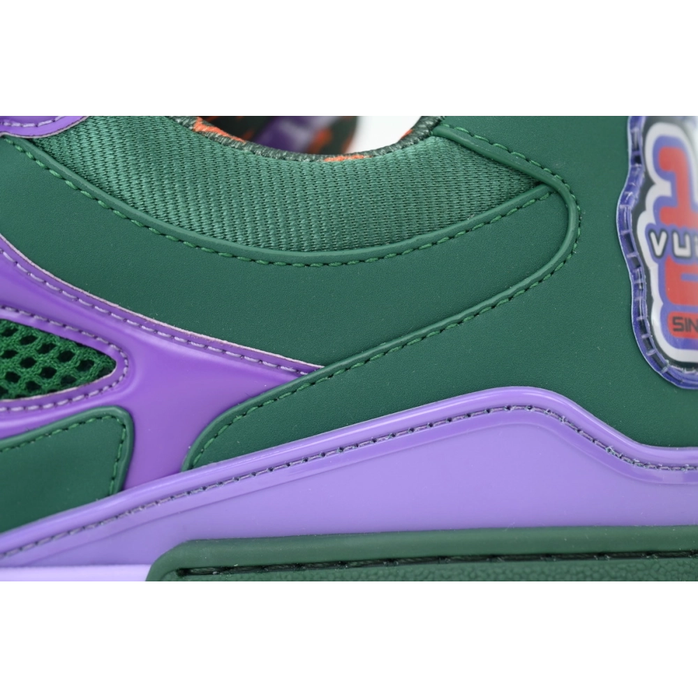 Louis Vuitton LV Skate Sneaker Green Purple