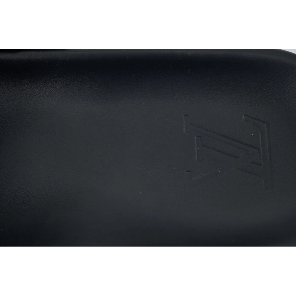 Louis Vuitton Flip Flop Sandal Black And White