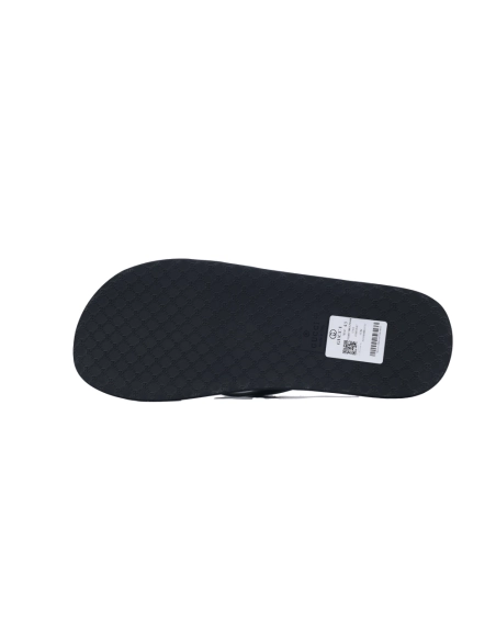 Gucci Flip Flops Red Bottom Flower Black
