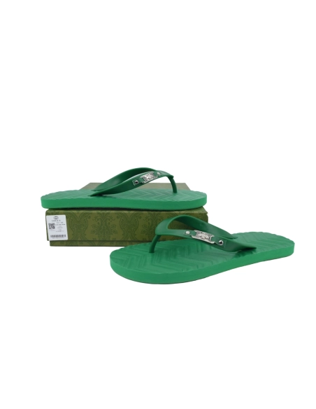 Gucci Flip Flops Green