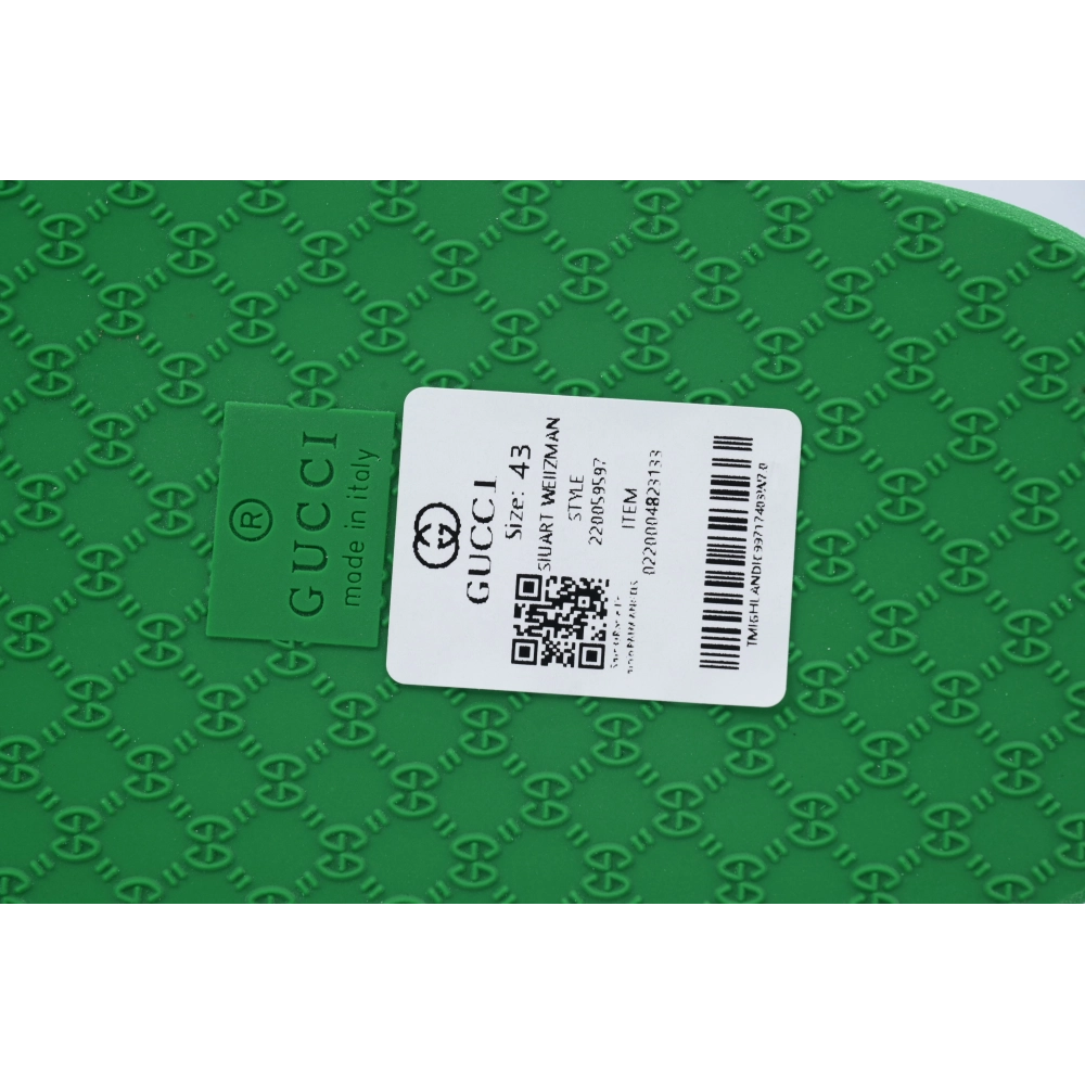 Gucci Flip Flops Green