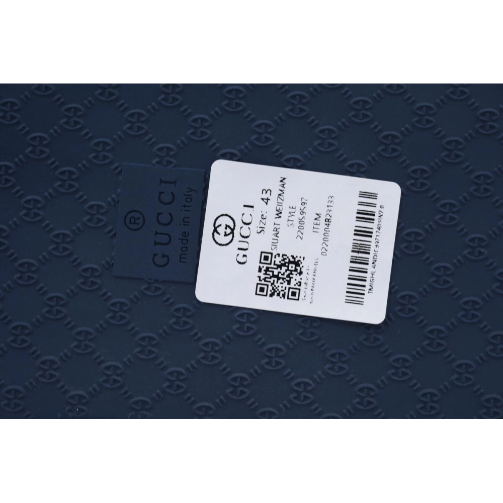 Gucci Slippers Double Black And Red