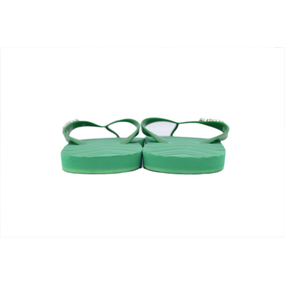 Gucci Slippers Striped Green