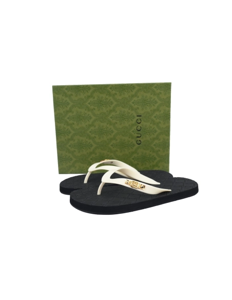 Gucci Double G Printed Black Rice