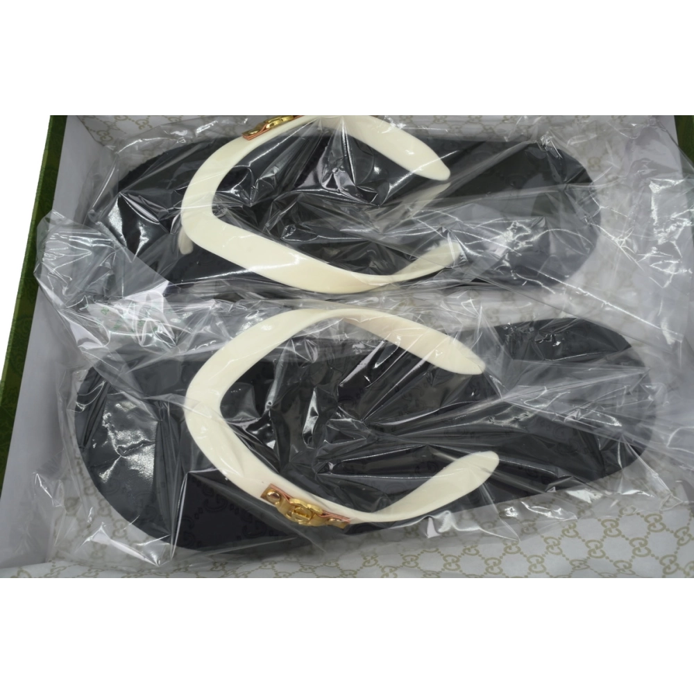 Gucci Double G Printed Black Rice