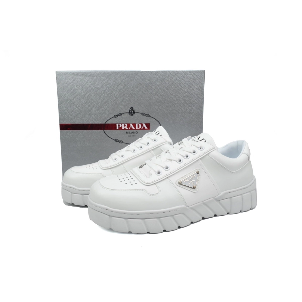 Prada Sneakers HM Sawtooth White