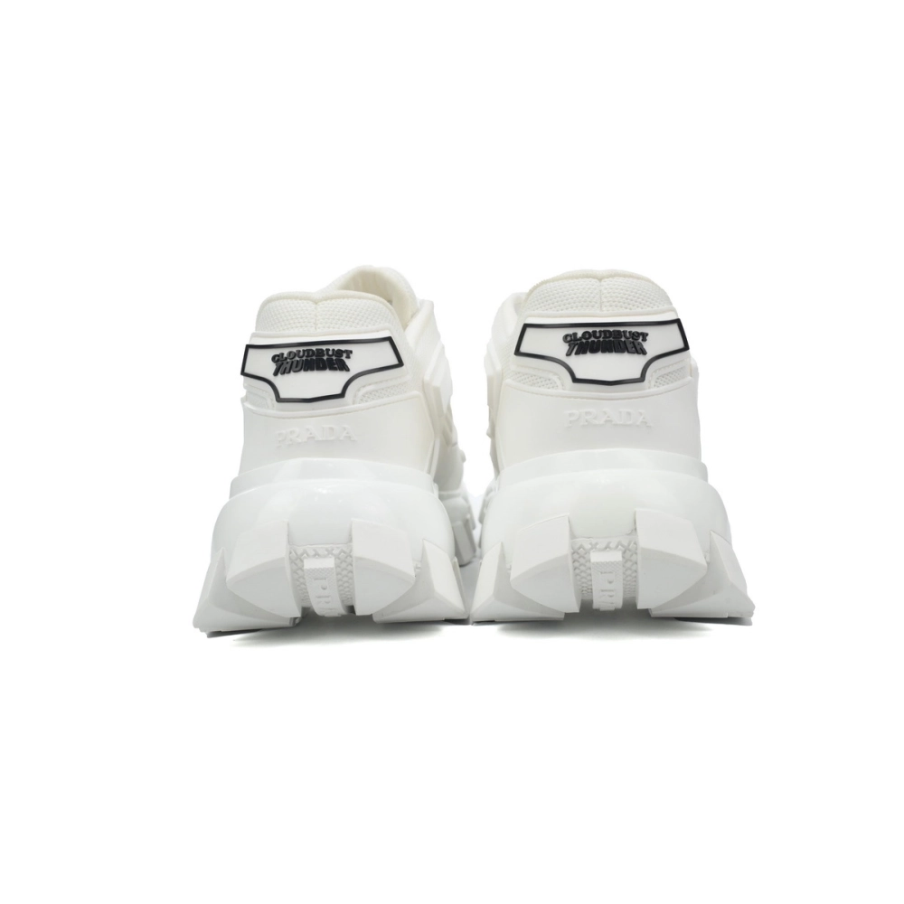 Prada Cloudbust Thunder Sneakers White