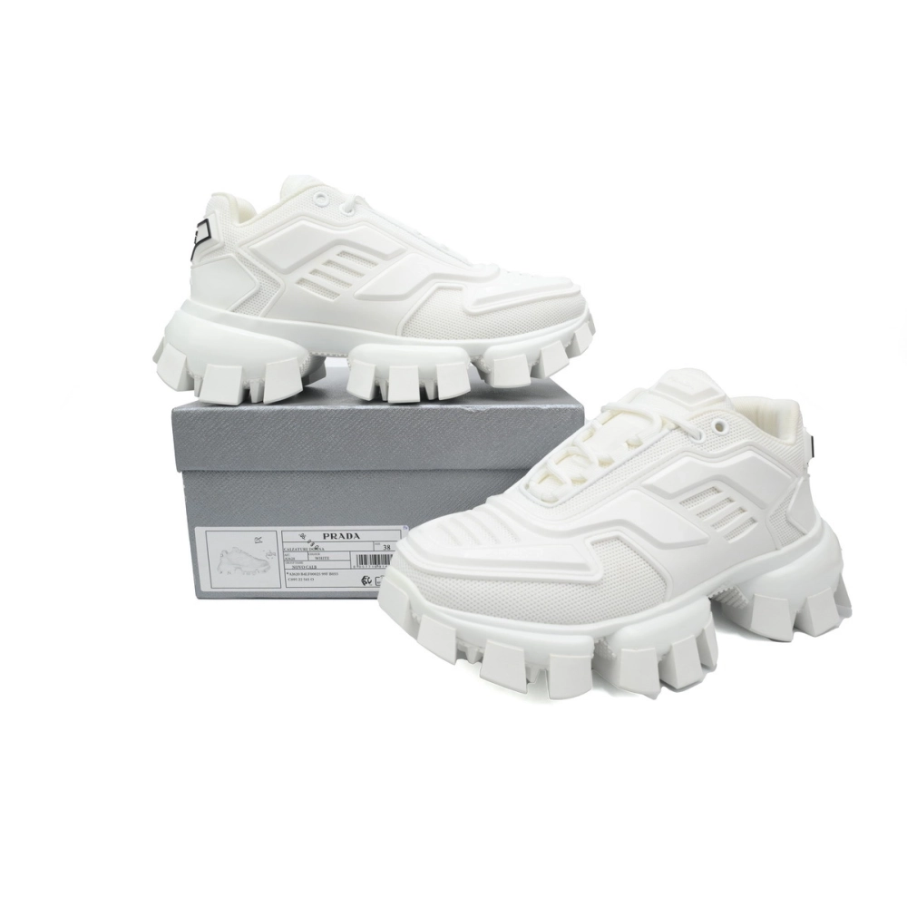 Prada Cloudbust Thunder Sneakers White