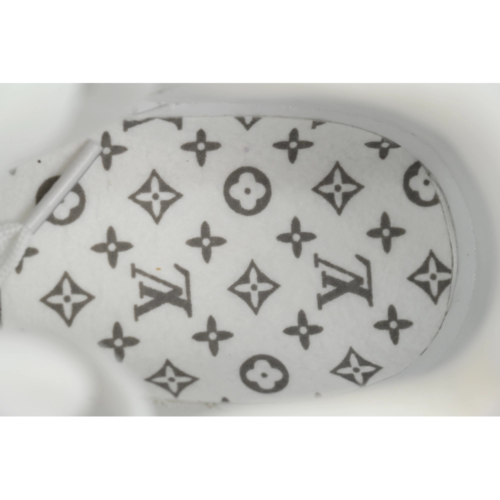 Louis Vuitton Trainer White Pink Cowboy