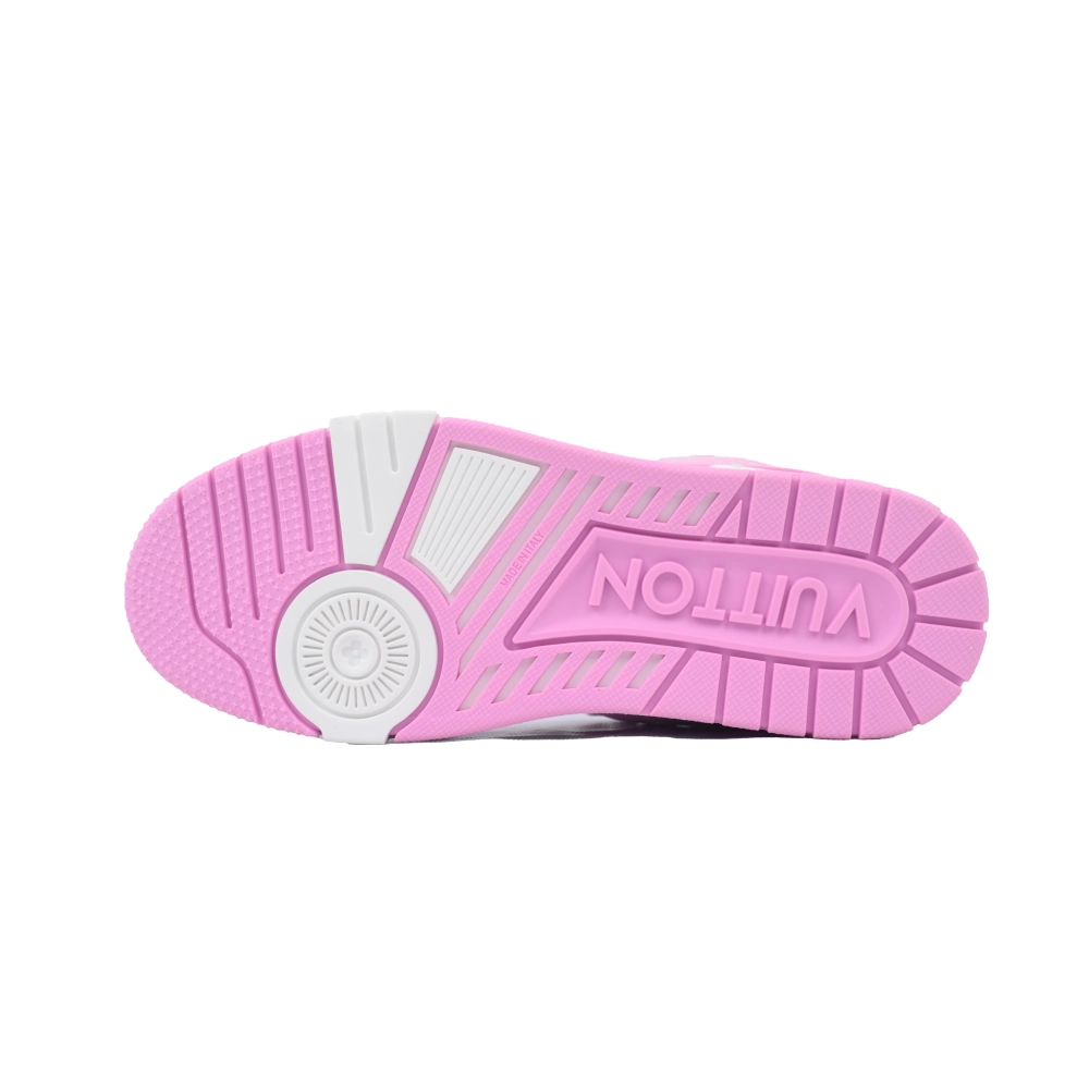 Louis Vuitton Trainer White Pink Cowboy