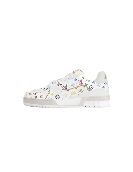 Louis Vuitton Trainer x Takashi Murakami White 1AGZDT