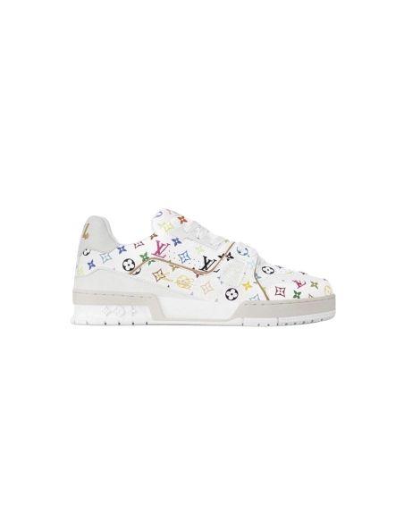 Louis Vuitton Trainer x Takashi Murakami White 1AGZDT