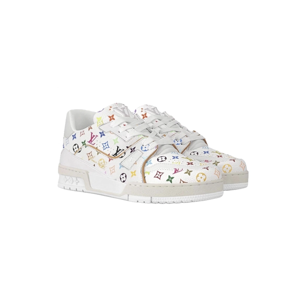 Louis Vuitton Trainer x Takashi Murakami White 1AGZDT
