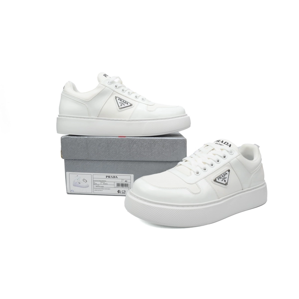 Prada Sneakers HM white thick sole