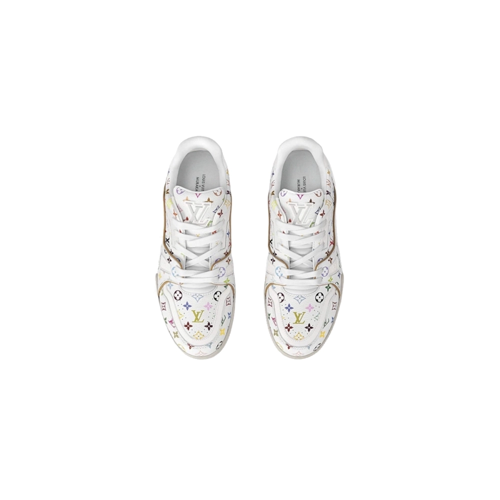 Louis Vuitton Trainer x Takashi Murakami White 1AGZDT