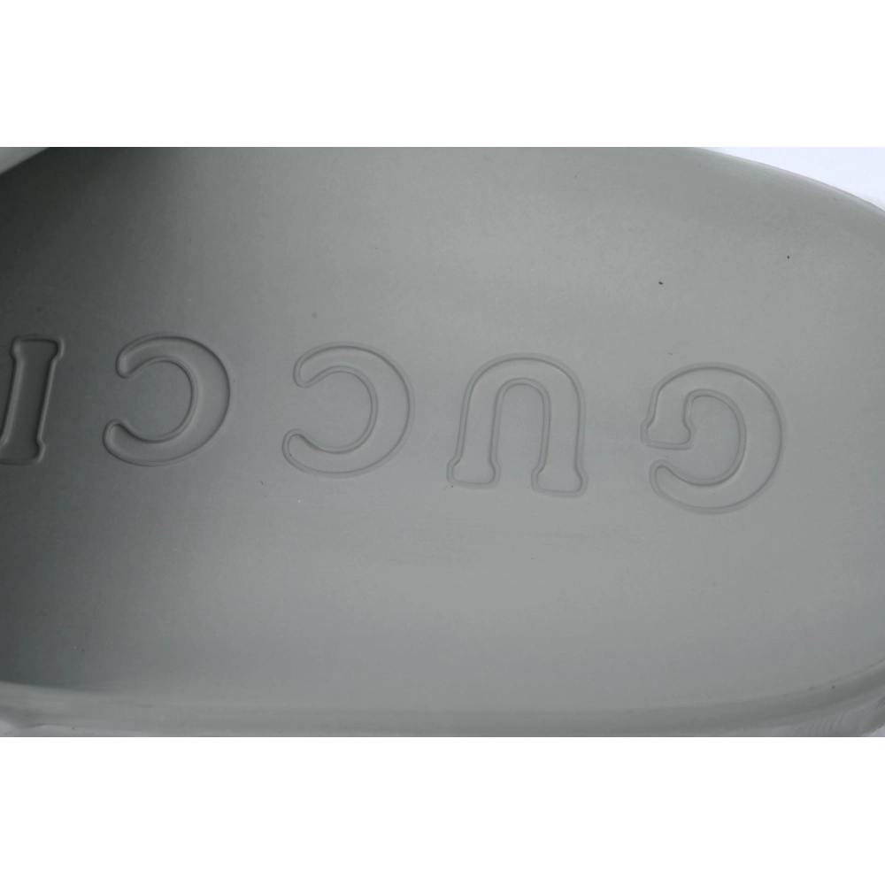 Gucci Double G Slippers Grey