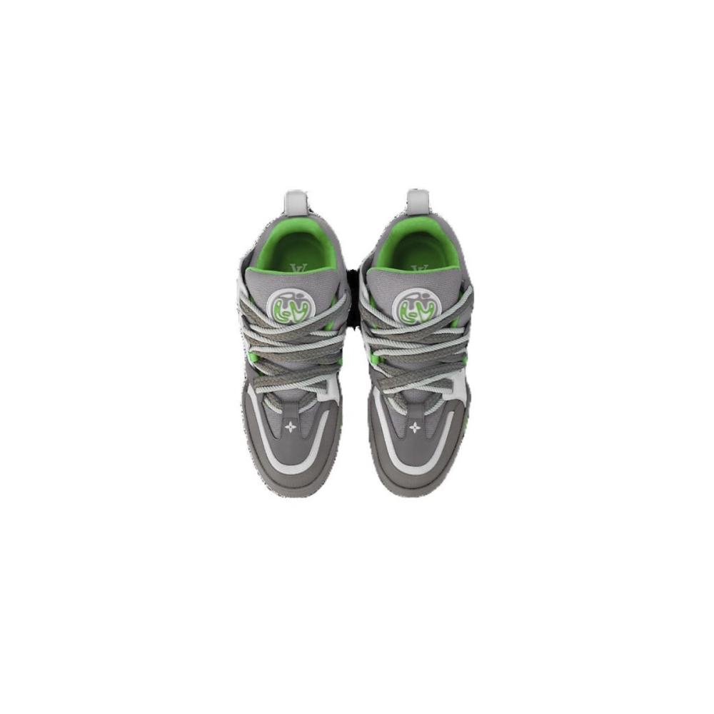 Louis Vuitton LV Skate Sneaker Grey Green 1ABZ4R