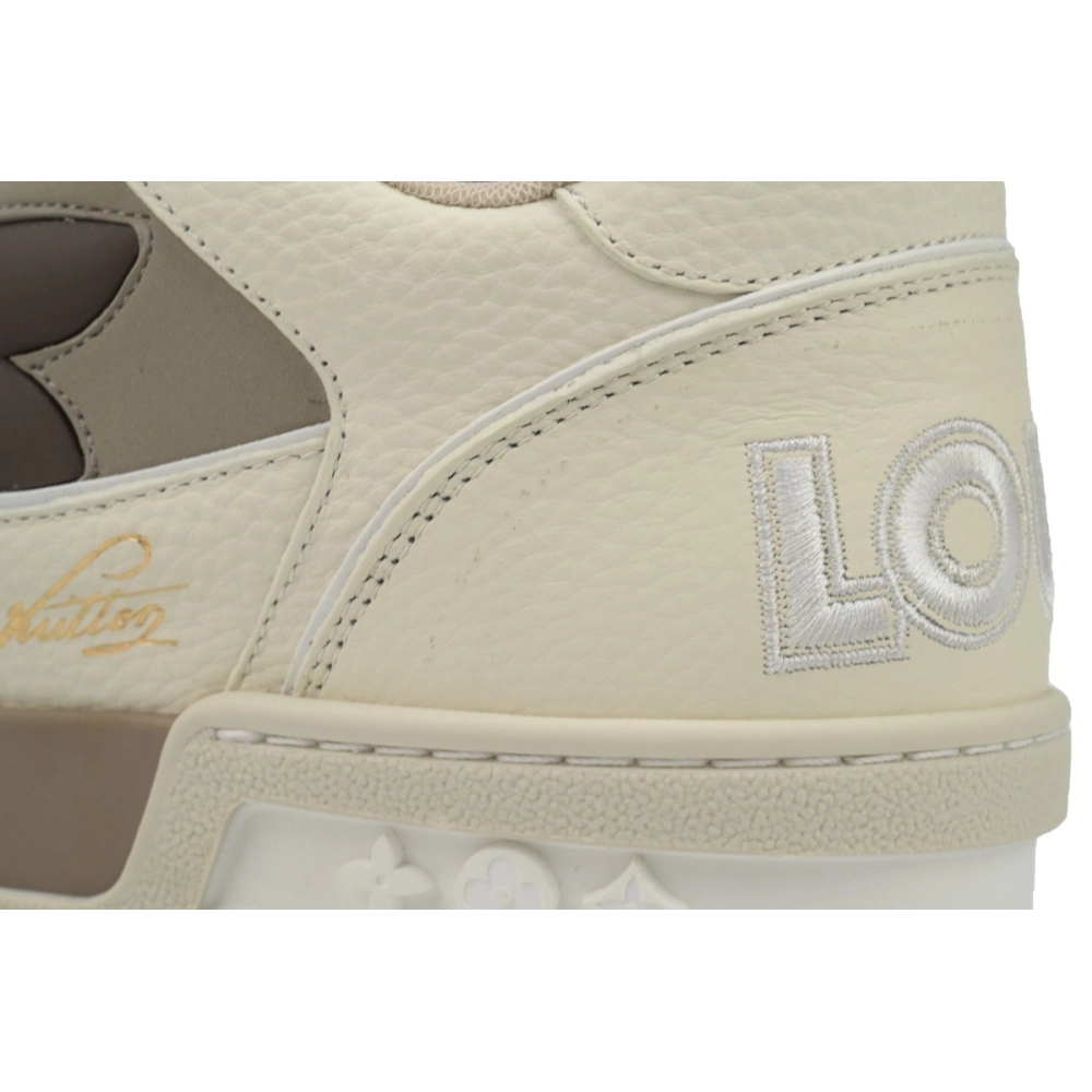 Louis Vuitton Trainer Monogram Flower Beige