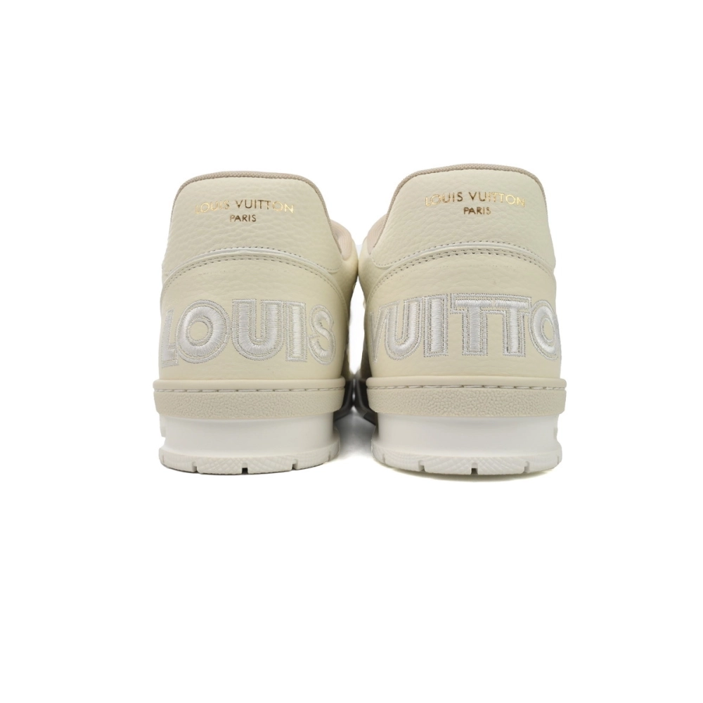 Louis Vuitton Trainer Monogram Flower Beige