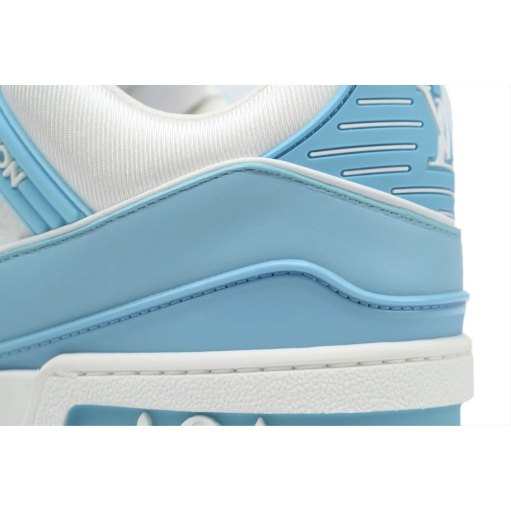 Louis Vuitton Trainer Low White Sky Blue